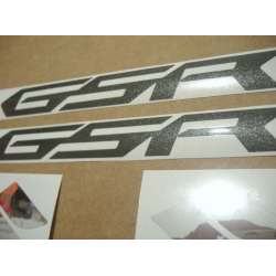 Suzuki GSR 750 2012 - WHITE VERSION DECALS