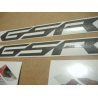 Suzuki GSR 750 2012 - WHITE VERSION DECALS