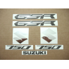 Suzuki GSR 750 2012 - WHITE VERSION DECALS
