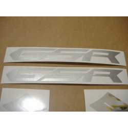 Suzuki GSR 750 2013 - BLUE/WHITE VERSION DECALS