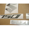 SUZUKI HAYABUSA 2008 - DARK BLUE VERSION DECALS