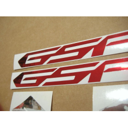 SUZUKI HAYABUSA 2008 - DARK BLUE VERSION DECALS