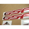 Suzuki GSR 750 2013 - MATTE BLACK VERSION DECALS