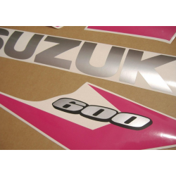 SUZUKI GSX-R 600 K4-K5 CUSTOM HOT PINK DECALS