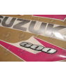 SUZUKI GSX-R 600 K4-K5 CUSTOM HOT PINK DECALS