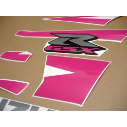 SUZUKI GSX-R 600 K4-K5 CUSTOM HOT PINK DECALS