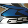 Suzuki GSX-R 600 2007 - RED/WHITE VERSION DECALS SET