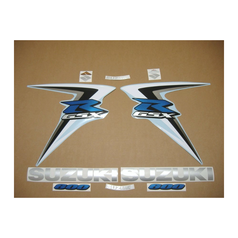 SUZUKI GSX-R 600 K6-K7 CUSTOM DECALS SET