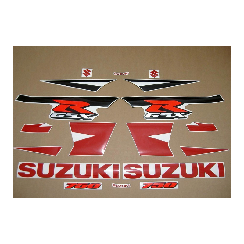 Suzuki GSX-R 750 2005 - YELLOW/BLACK VERSION DECALS SET
