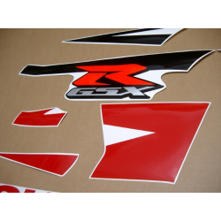 SUZUKI GSX-R 750 K4-K5 CUSTOM RED/BLACK DECALS SET