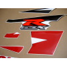 SUZUKI GSX-R 750 K4-K5 CUSTOM RED/BLACK DECALS SET