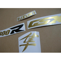 SUZUKI HAYABUSA 2007 - RED VERSION DECALS