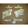 SUZUKI HAYABUSA 1999-2007 CUSTOM BRUSHED GOLD DECALS