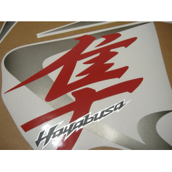 SUZUKI HAYABUSA 2007 - RED VERSION DECALS