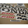 Honda CBR 600RR 2003 - YELLOW VERSION DECALS