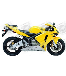Honda CBR 600RR 2003 - YELLOW VERSION DECALS (Compatible Product)