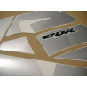 Honda CBR 600RR 2004 - BLACK/SILVER VERSION DECALS
