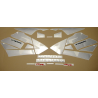Honda CBR 600RR 2004 - BLACK/SILVER VERSION DECALS