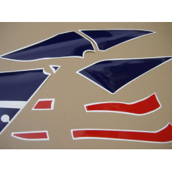 Honda CBR 600RR 2005 - RED/BLUE/SILVER VERSION DECALS