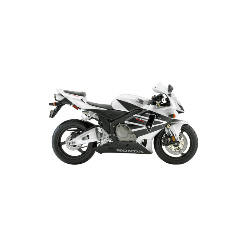 Honda CBR 600RR 2005 - SILVER VERSION DECALS