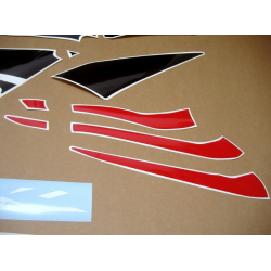 Honda CBR 600RR 2006 - BLACK/RED/SILVER VERSION DECALS