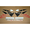 Honda CBR 600RR 2006 - BLACK/RED/SILVER VERSION DECALS
