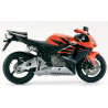 Honda CBR 600RR 2006 - ORANGE/BLACK VERSION DECALS