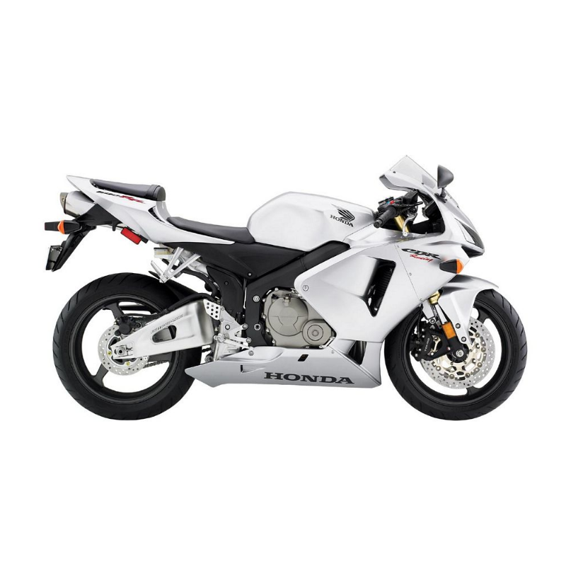 Honda CBR 600RR 2006 - SILVER VERSION DECALS