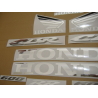 Honda CBR 600RR 2007 - BLACK/GREY VERSION DECALS