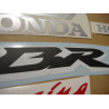 Honda CBR 600RR 2007 - BLACK/GREY VERSION DECALS