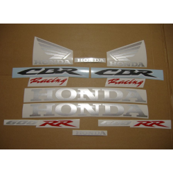 Honda CBR 600RR 2007 - BLACK/GREY VERSION DECALS