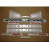 Honda CBR 600RR 2007 - BLACK/GREY VERSION DECALS