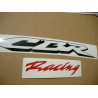Honda CBR 600RR 2007 - BLUE/SILVER/BLACK VERSION DECALS