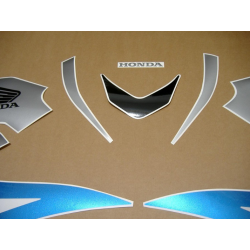 Honda CBR 600RR 2007 - BLUE/SILVER/BLACK VERSION DECALS