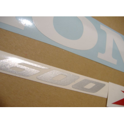 Honda CBR 600RR 2007 - BLUE/WHITE VERSION DECALS
