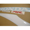 Honda CBR 600RR 2007 - BLUE/WHITE VERSION DECALS