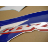 Honda CBR 600RR 2007 - BLUE/WHITE VERSION DECALS