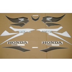 Honda CBR 600RR 2007 - GREY/WHITE/BLACK VERSION DECALS