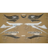 Honda CBR 600RR 2007 - GREY/WHITE/BLACK VERSION DECALS
