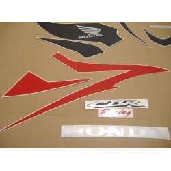 SUZUKI HAYABUSA 2008 - DARK BLUE VERSION DECALS