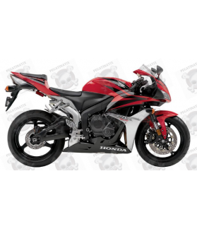 Honda CBR 600RR 2007 - RED US VERSION DECALS (Compatible Product)