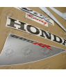 Honda CBR 600RR 2007 - WHITE/BLACK/SILVER VERSION DECALS