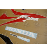 Honda CBR 600RR 2008 - RED VERSION DECALS