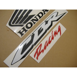 Honda CBR 600RR 2008 - SILVER VERSION DECALS