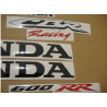 Honda CBR 600RR 2008 - SILVER VERSION DECALS