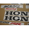 Honda CBR 600RR 2008 - SILVER VERSION DECALS