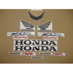 Honda CBR 600RR 2008 - SILVER VERSION DECALS