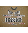Honda CBR 600RR 2008 - SILVER VERSION DECALS