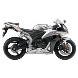 Honda CBR 600RR 2008 - SILVER VERSION DECALS