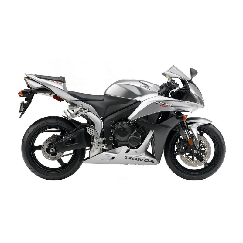 Honda CBR 600RR 2008 - SILVER VERSION DECALS